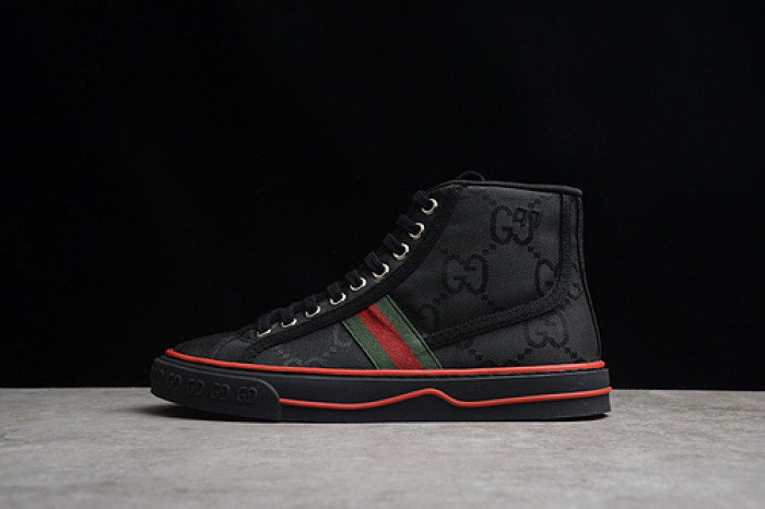 gucc men''s off the grid high top sneaker 221451m236004