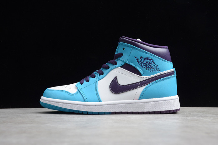 air jordan 1 mid hornets 554724-415