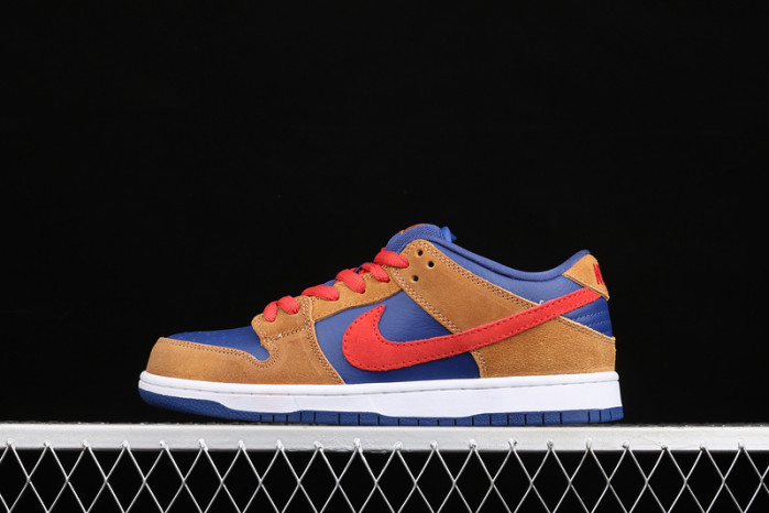 nike sb dunk low reverse papa bear bq6817-700