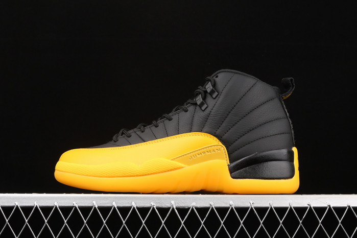 air jordan 12 retro black university gold 130690-070