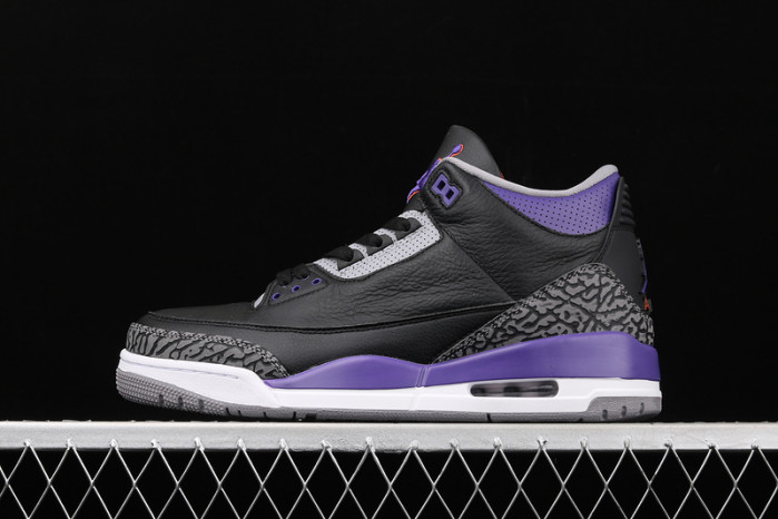 air jordan 3 retro black court purple ct8532-050