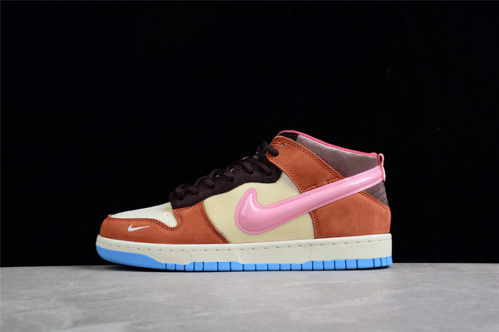 nike dunk mid social status x ''chocolate milk'' dj1173-700