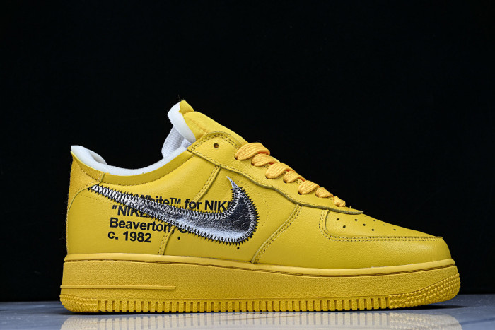 Nike Air Force 1 Low University Gold Metallic Silver DD1876-700