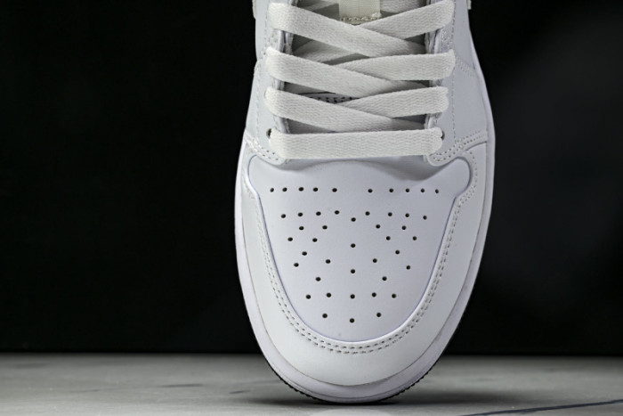 AIR Jordan 1 Low White Gym Red Black (GS) 553560-164