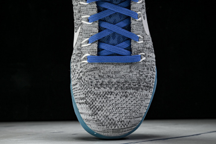 Nike Kobe 9 IX Elite Low Gray/Blue Kobe Bryant Sz 11 Brand New DS 677992-041