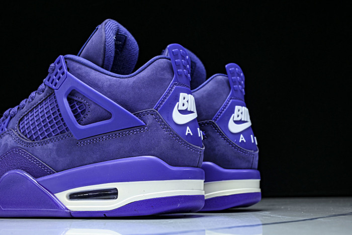 Nigel Sylvester x Air Jordan 4 Retro "Purple" HF4340-500