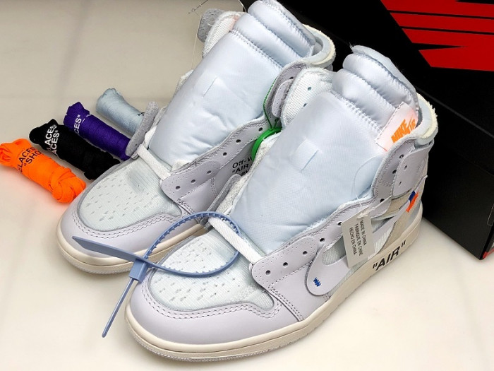 air jordan 1 retro high ofw white aq0818-100