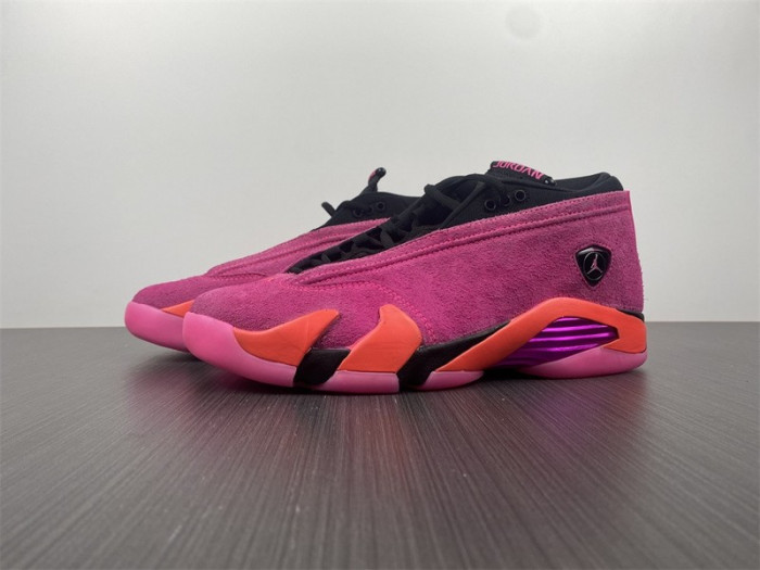 jordan 14 retro low shocking pink (w) - dh4121-600