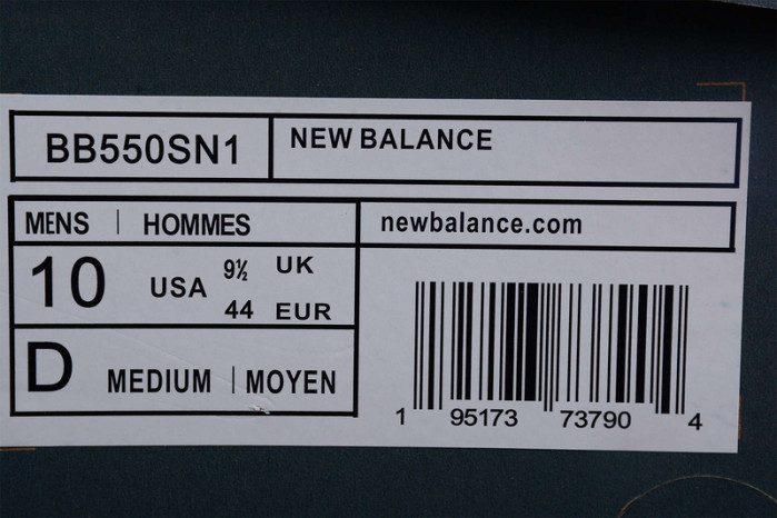 new balance 550 white blue - bb550sn1