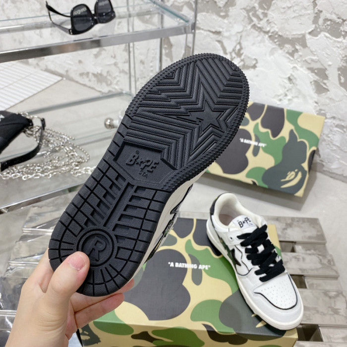 bape sta low sneaker 191042-039
