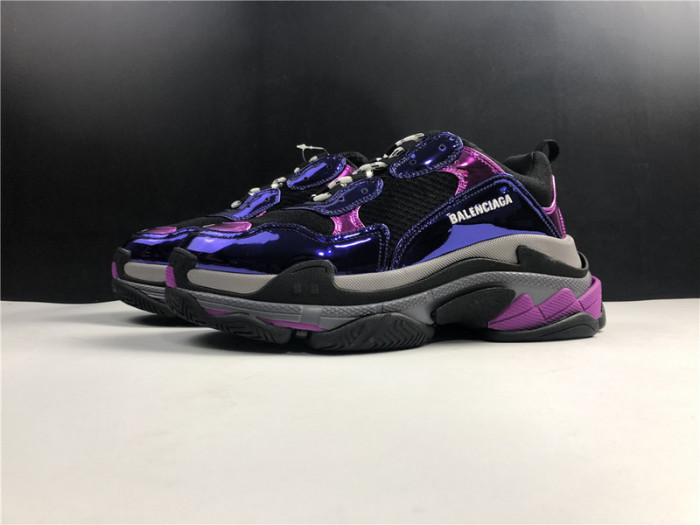blcg sneaker triple.s.gomma bright purplish red 524039 w2fw1 1976