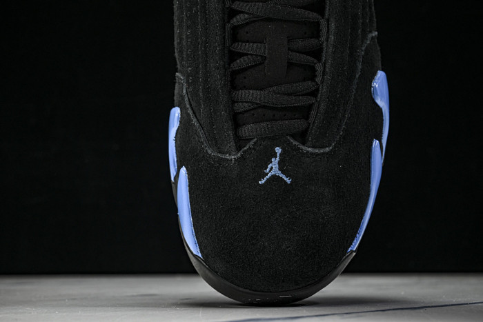 Air Jordan 14 “Black/University Blue” 487471-002