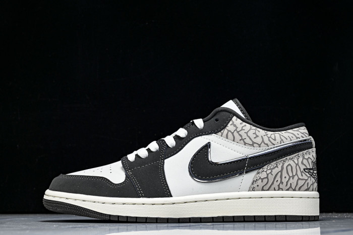 Air Jordan 1 Low SE V2 'Elephent Print' IU2268-100