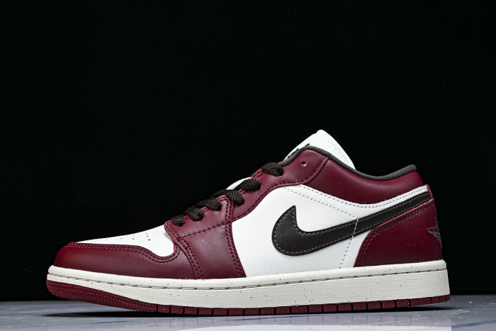 Air Jordan 1 Low SE 'Sail Baroque Brown Team Red' IX5004-121