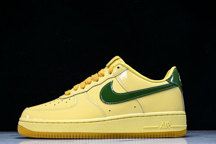 Nike Air Force 1 Low 'Patent Leather Topaz Gold' IO4489-700