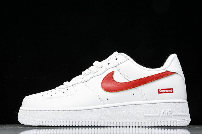 Svp*me x Nike Air Force 1 Low 'Box Logo - Speed Red' Shanghai Exclusive CU9225-101