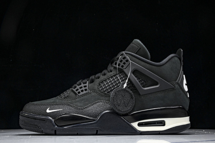 Nigel Sylvester × Nike Air Jordan 4 Retro OG Black ‘Brick By Brick’ HF4340-001
