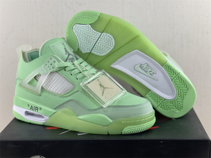 jordan 4 retro x ofw green