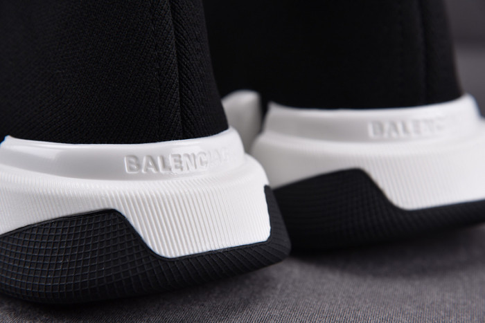blcg speed sneaker black and white