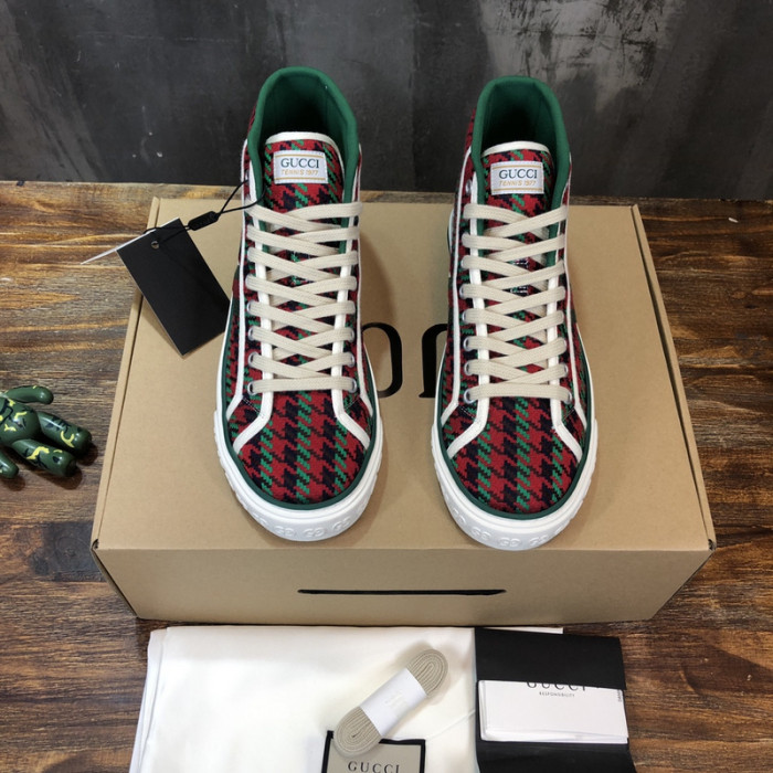 gucc men''s high top sneaker 221451m236005