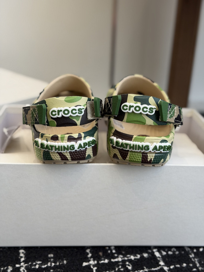 BAPE x Cr0c5 Classic Clog CS0001