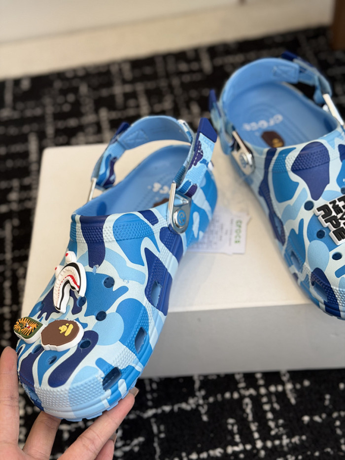 BAPE x Cr0c5 Classic Clog CS0002