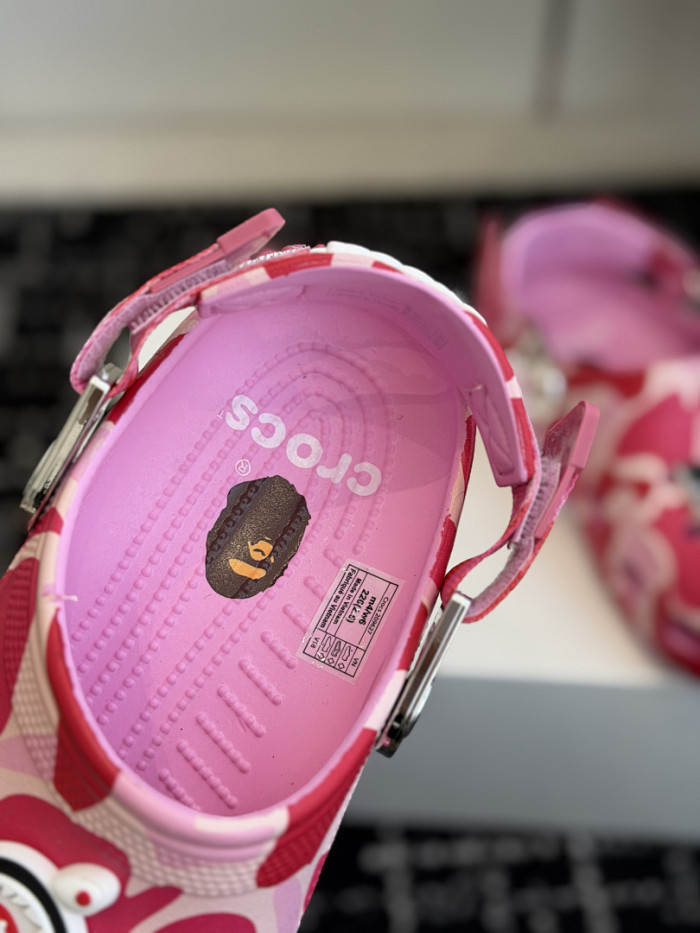 BAPE x Cr0c5 Classic Clog CS0004