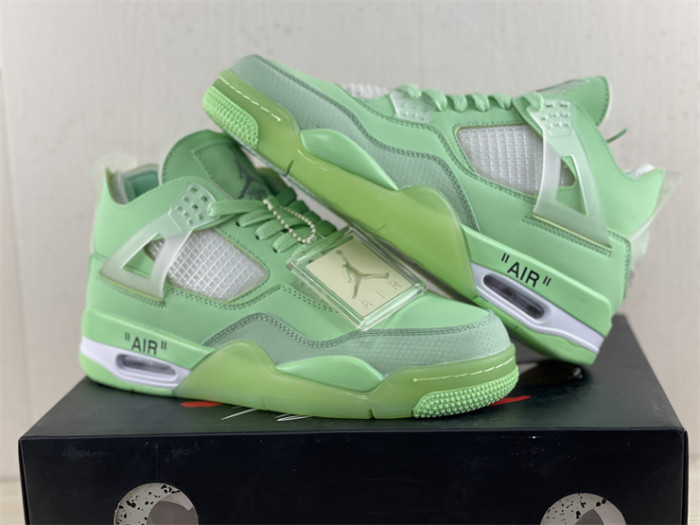 jordan 4 retro x ofw green