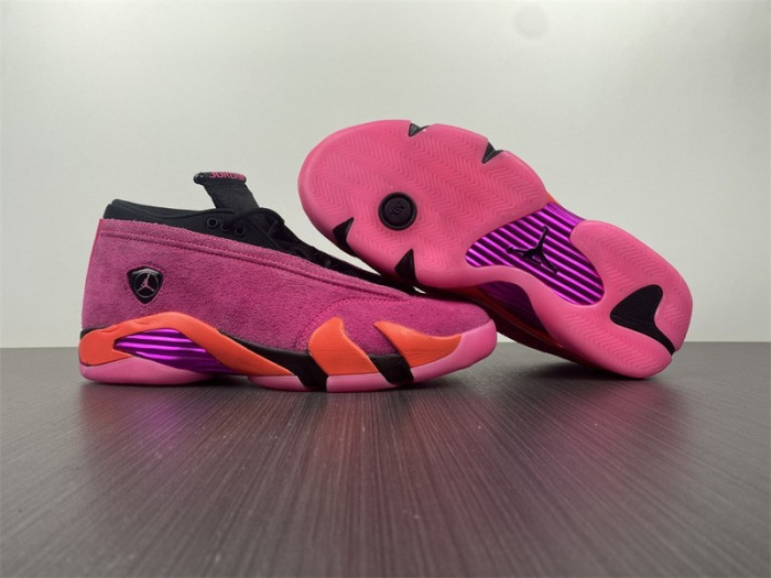 jordan 14 retro low shocking pink (w) - dh4121-600