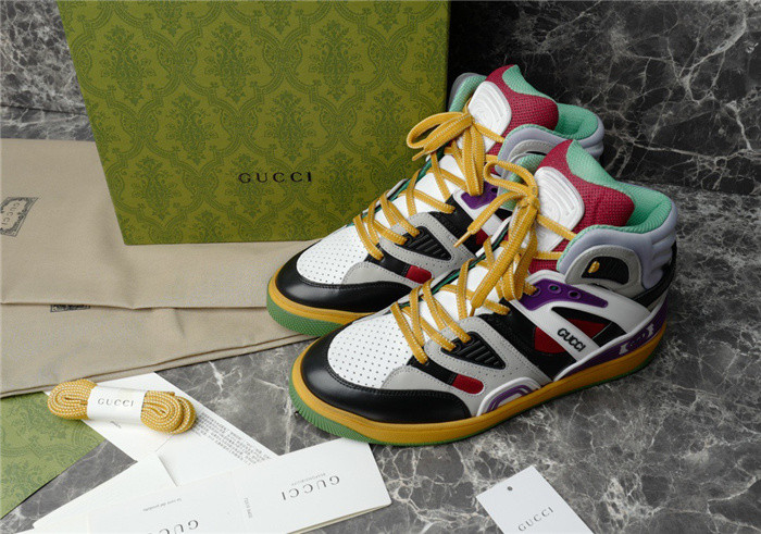 gucc men''s high top sneaker m236008