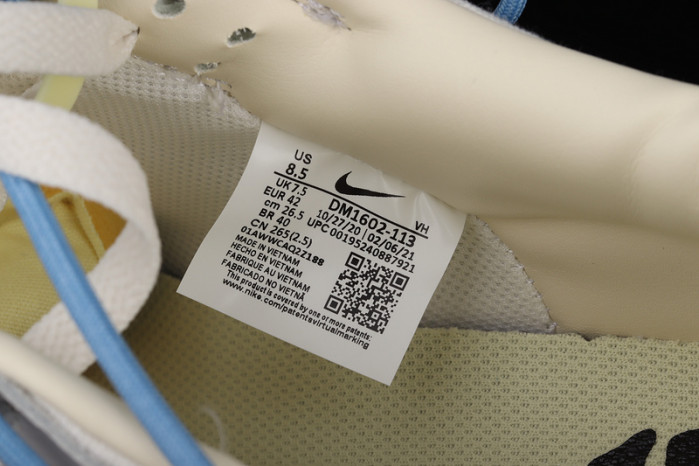 nike dunk low off-white lot 5 - dm1602-113