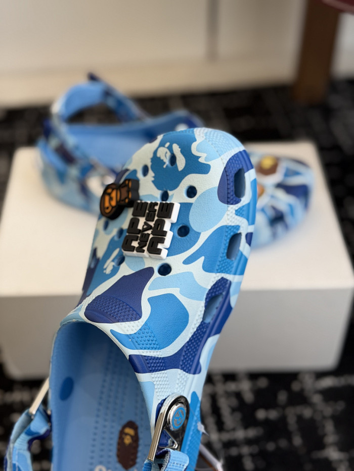 BAPE x Cr0c5 Classic Clog CS0002