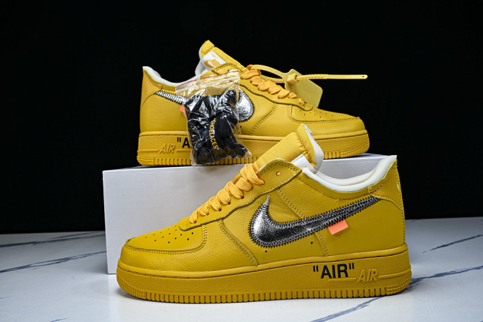 Nike Air Force 1 Low University Gold Metallic Silver DD1876-700