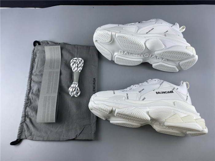 blcg sneaker triple.s.gomma white 524039 w06e2 2021