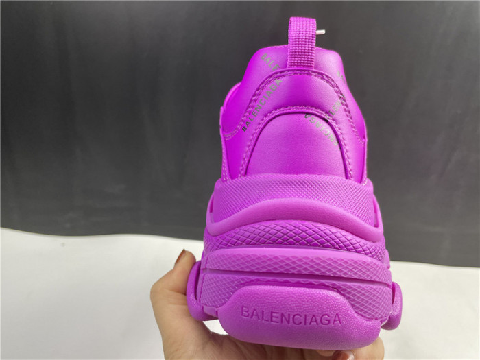 blcg sneaker triple.s.gomma purple red 524039 w2fa1 9016