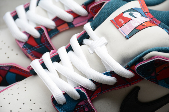 nike sb dunk low pro parra abstract art (2021) - dh7695-600