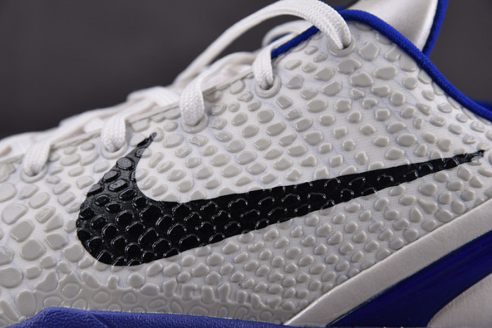 nike zoom kobe 6 white del sol - 436311-101