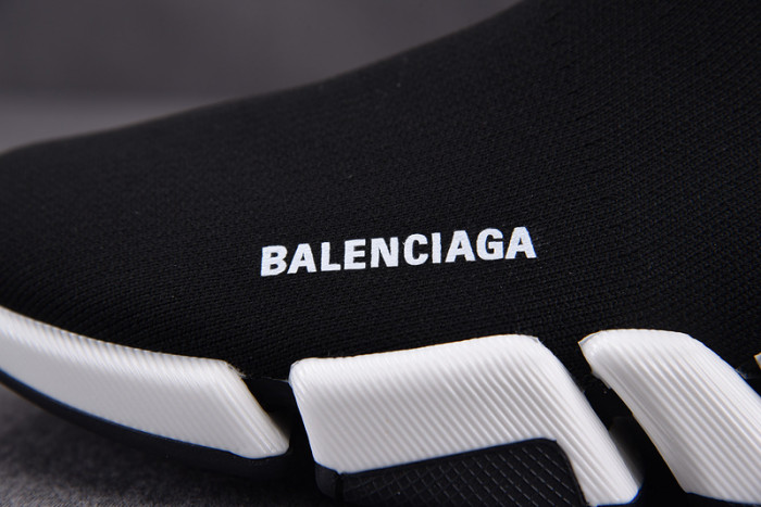 blcg speed sneaker black and white