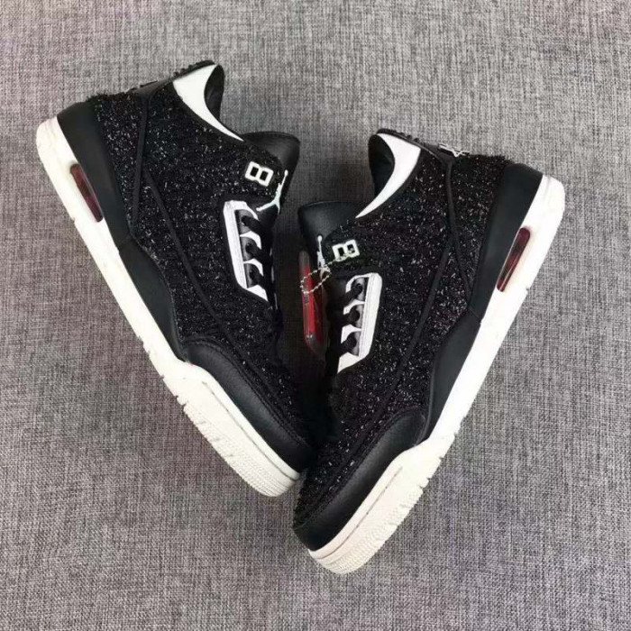 anna wintour x air jordan 3 retro ''black'' bq3195-001