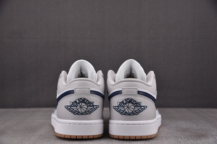 Air Jordan 1 Low Midnight Navy Neutral Grey 553558-146