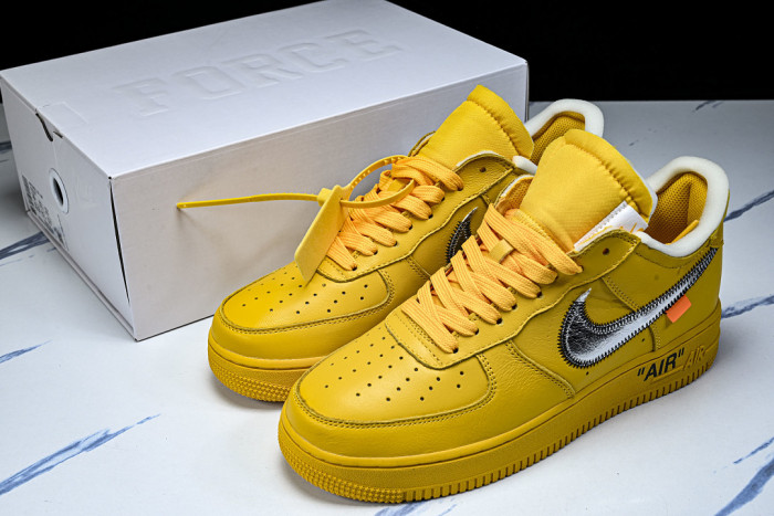 Nike Air Force 1 Low University Gold Metallic Silver DD1876-700