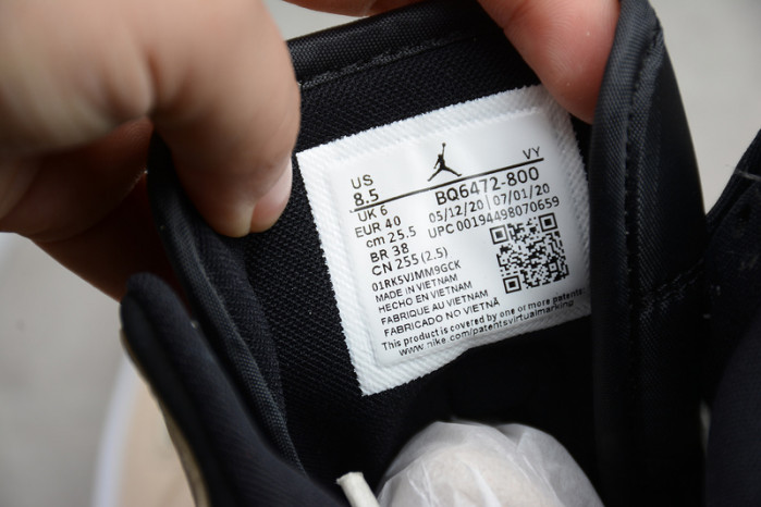 air jordan 1 mid barely orange (w) - bq6472-800