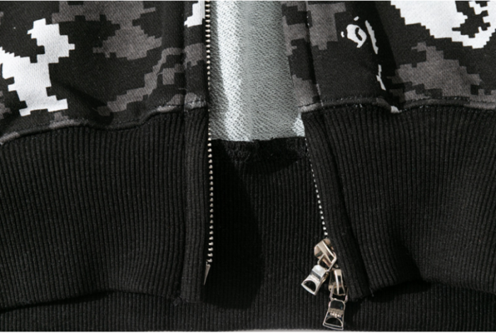 bape abc shark full zip hoodie