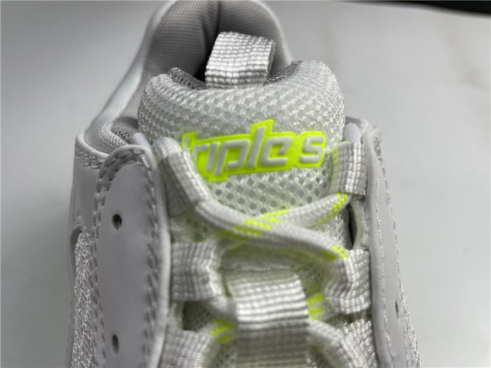 blcg sneaker triple.s.gomma silver white 536737 w0901 9088
