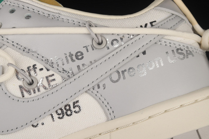 nike dunk low off-white lot 25 - dm1602-121