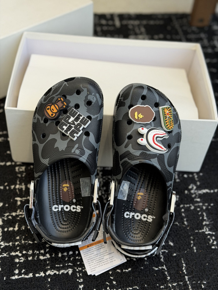 BAPE x Cr0c5 Classic Clog CS0003