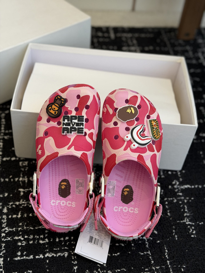BAPE x Cr0c5 Classic Clog CS0004