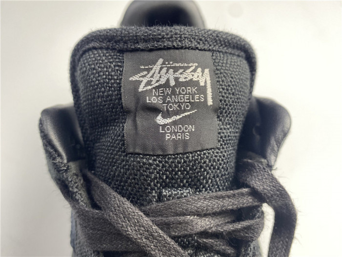 nike air force 1 low stussy black cz9084-001