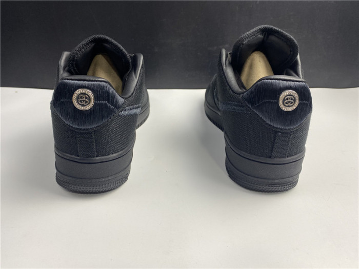nike air force 1 low stussy black cz9084-001