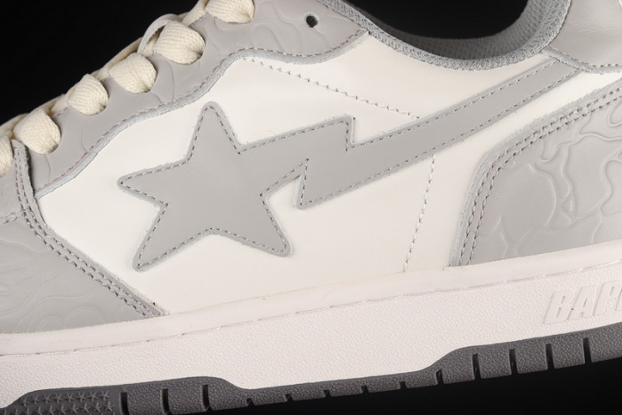 bape sta sk8 to nigo light grey/white/beige aa1g801009i